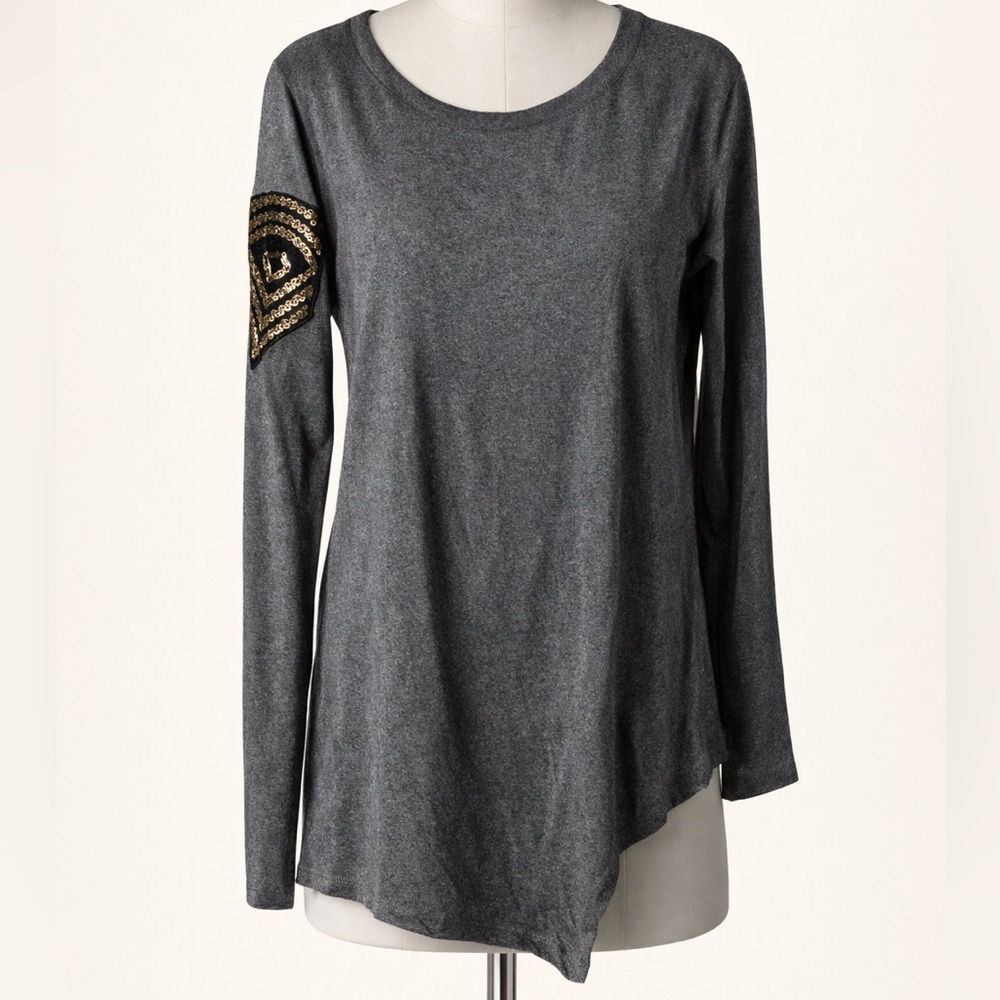NWT Vintage Havana Army Sweatshirt MSRP $45 P2P 18